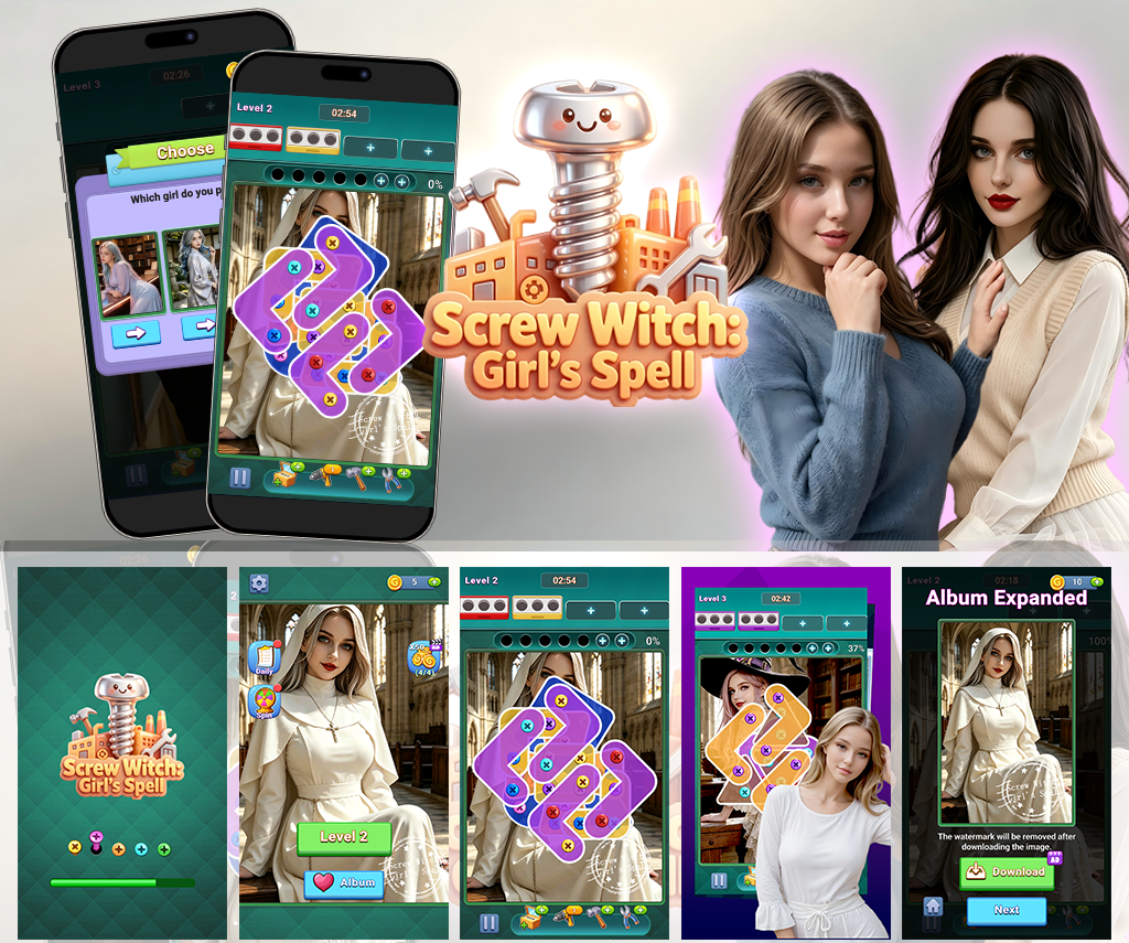 Screw Witch: Girl's Spell	